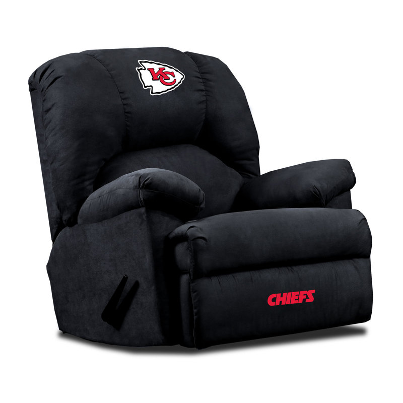 NFL Upholstered Recliner, Kansas City Chiefs
