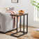 Auxter C Shaped End Table TV Tray Set