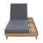 Gray Cushion/Light Brown Frame is out of stock