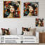Cubisme Mulitcolor, femme, création II - cubisme, art mural-546325215-546325201