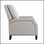 Chaise inclinable à dossier poussoir avec tissu chenille et mouvement inclinable pour un confort et un style de salon modernes-1589894787