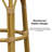 Patio Round Counter & Bar Height Stools Set Of 2 Outdoor Backless Barstools Woven Rattan Bar Chair For Indoor Kitchen Island Bistros Cafe Restaurant-655020419-655020420