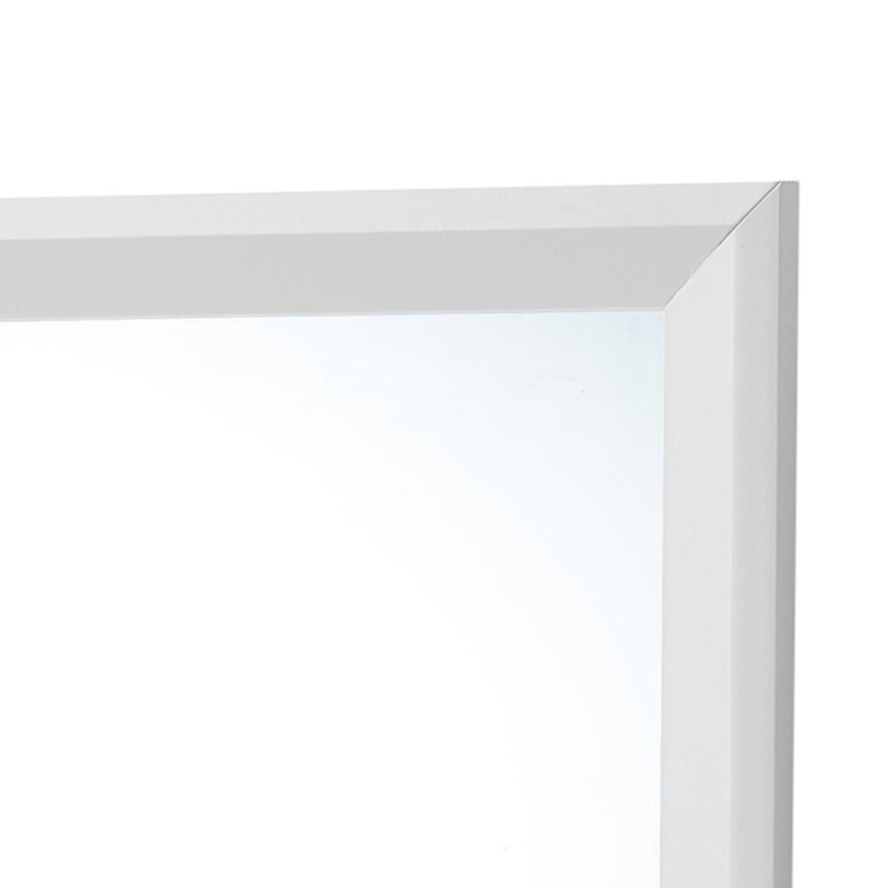 Miroir Primo L 36 po x H 36 po, blanc, Blanc