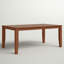 Table de salle à manger en bois massif Hursey-19902819