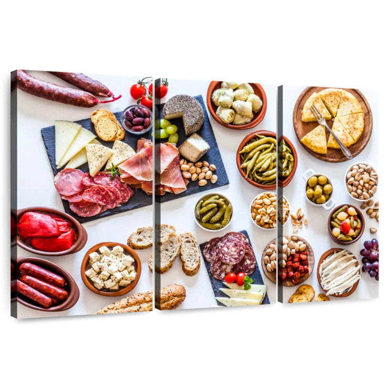 Yarlin Spanish Style Tapas, 24" H x 38" W