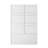 Spacious Bedroom Wardrobe With Hanging Rod, Drawers And Open Shelves For Ample Storage