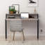 Aires Modern Study Desk Oak With Monitor Stand 124cm Wide-206918893