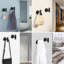 KES Bathroom Towel Hook Robe Hook Shower Kitchen Wall Mount SUS 304 Stainless Steel Matt Black