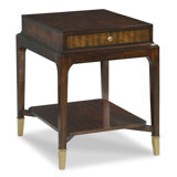 Park West Solid Wood End Table