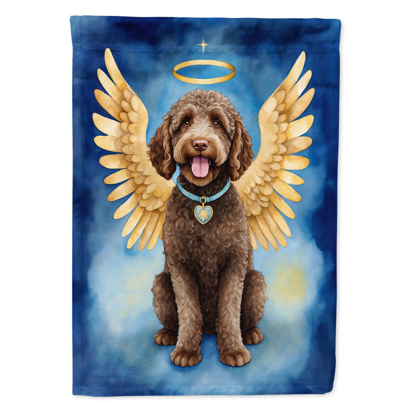 Drapeau Labradoodle My Angel Garden