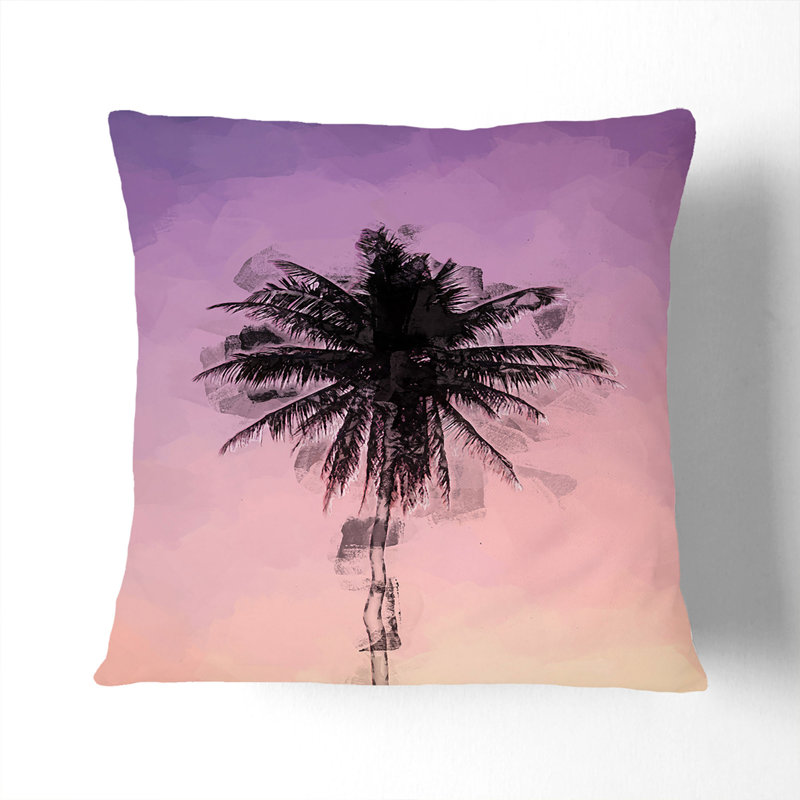 Square Cushion, 55cm H x 55cm W x 20cm D, Black