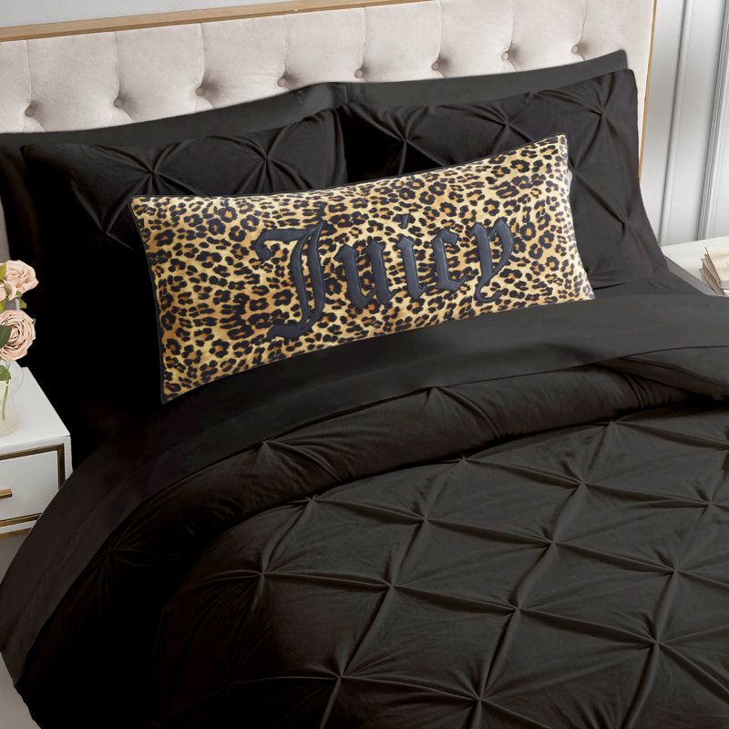 Juicy Couture Gothic Cheetah Decorative Pillow