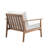 Lyon Solid Acacia Wood Patio Club Chair-1910595092