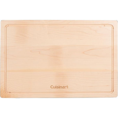 Cuisinart Canadian Maple Wood Rectangular Cutting Board, 16"x20"