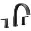Doux Double Handle Deck Mounted Roman Tub Faucet Trim-1867442805