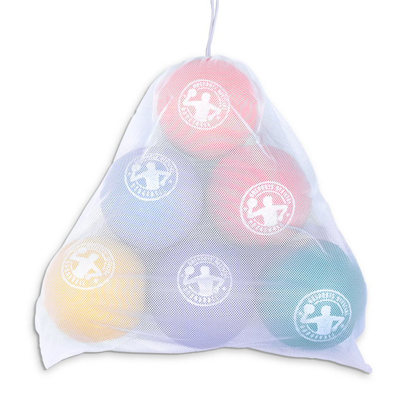 6 Pack No Sting Dodgeball Inflatables
