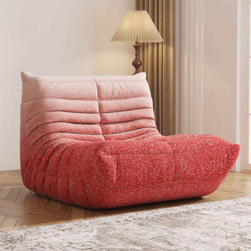 Canapé de fauteuil à billes de 38 po de largeur, sans assemblage, parfait pour la chambre à coucher, le bureau ou le salon