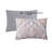 Layla 7pc Damask Bed in a Bag Reversible Comforter Set with bed sheets-125356218-125356217-125356215