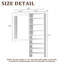 Système de garde-robe modulaire, conception polyvalente et personnalisable pour un rangement et une organisation efficaces-124865313