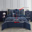 Ensemble d'édredon en microfibre 6 pièces Tonya-2109125125-2109125124
