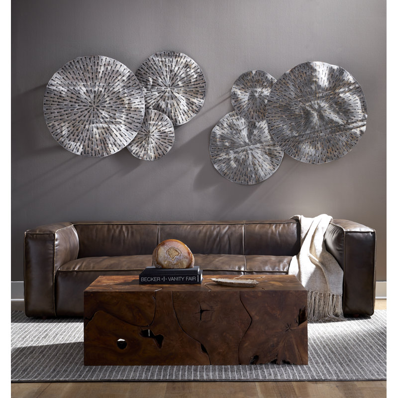 Teak Chunk Teak Slice Coffee Table