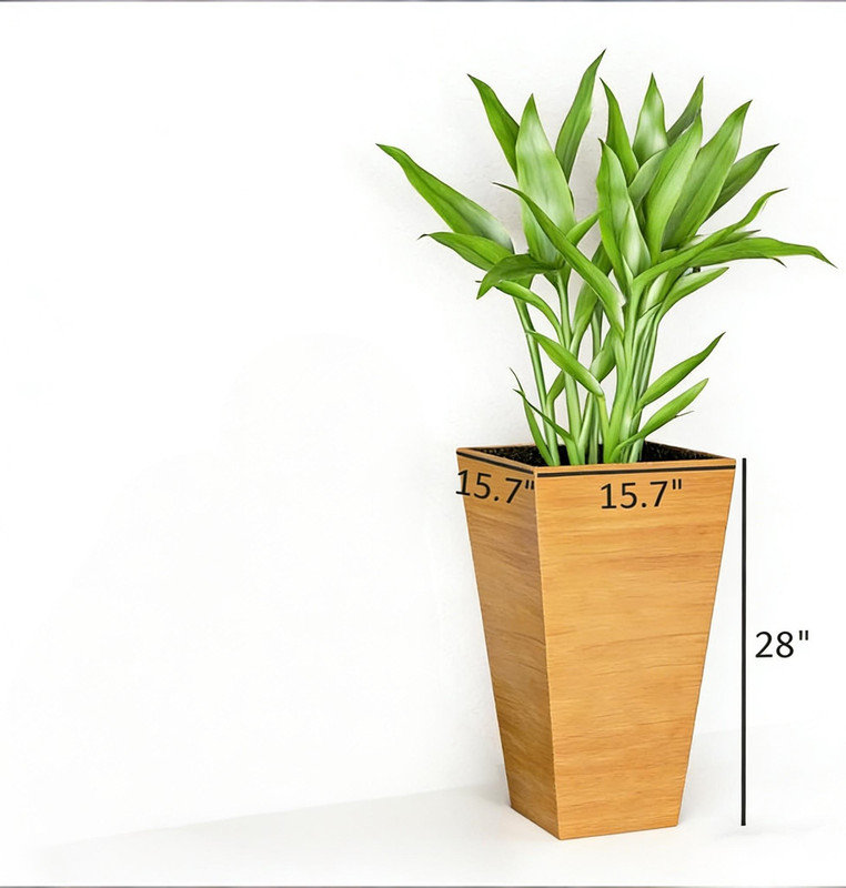 Ensemble de 3 pots à fleurs Classic