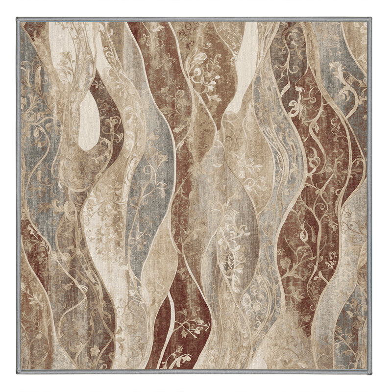 Tapis flottant Grace, Carré 4 pi