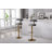 Kyliejo Counter Stool with Metal Frame-1519243966