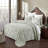 Rylee 100% Cotton Chenille, Soft & Breathable Floral Design, Luxurious All Season Comfort, Machine Washable Tufted Bedspreads-1169400700-1169400701
