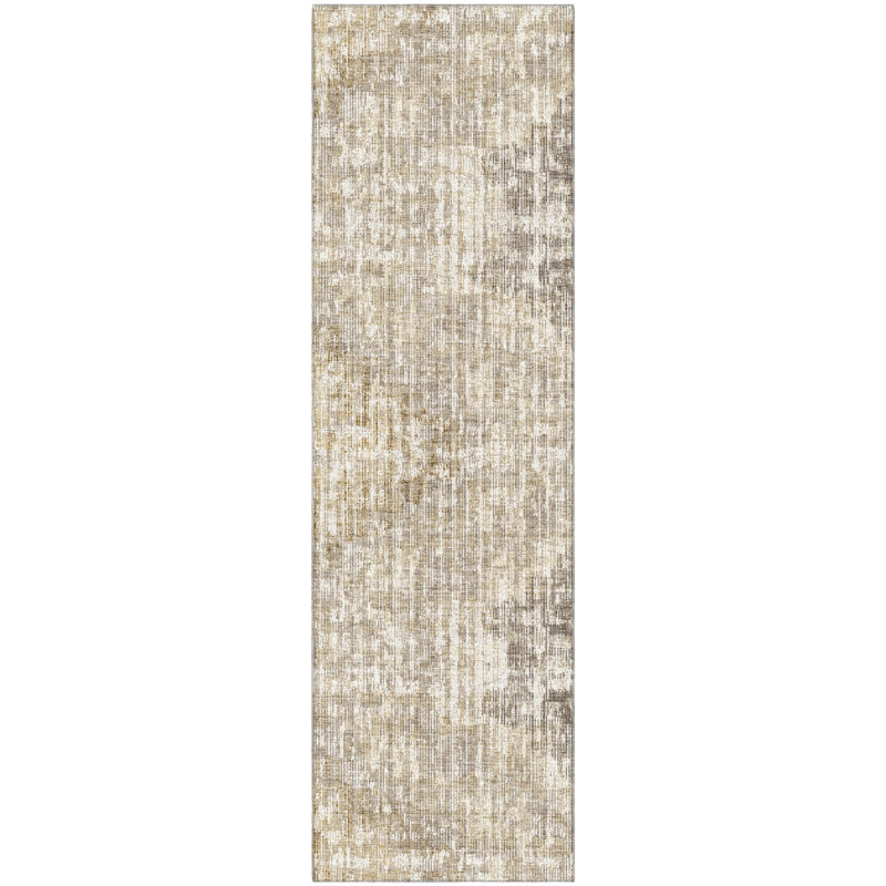 Premium Machine Washable Ansley Geometric Rug, Runner 2'3" x 7'6"