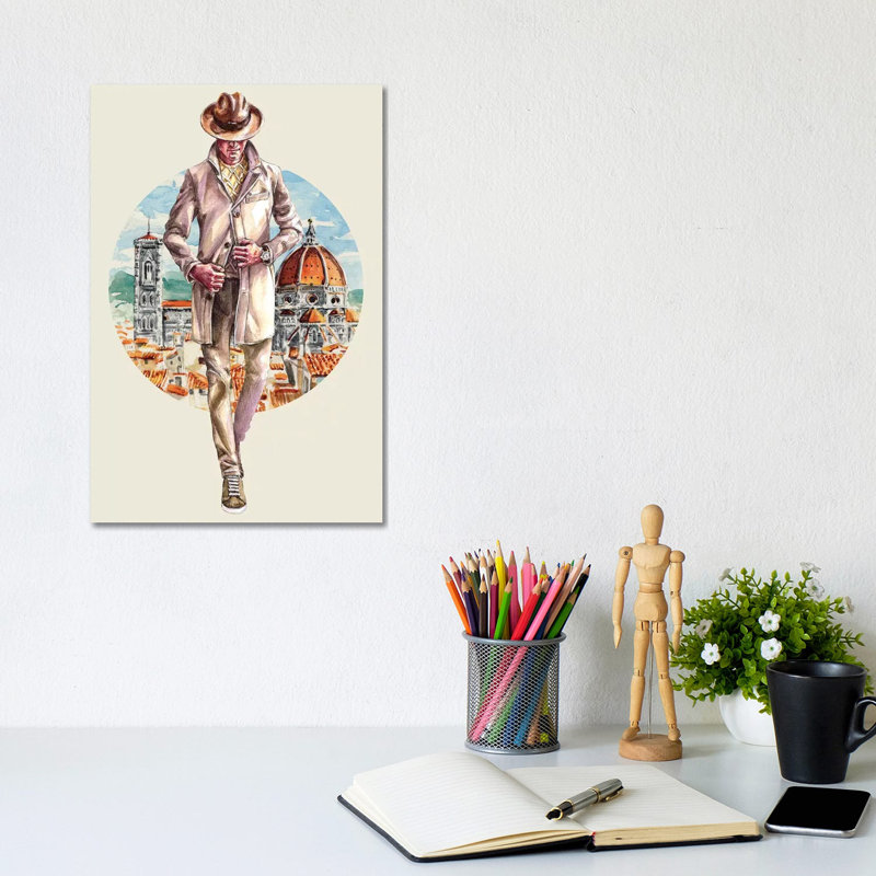 Italian Style II by Sunflowerman - No Frame Gallery-Wrapped Canvas Giclée on Canvas, 30.48cm H x 20.32cm W