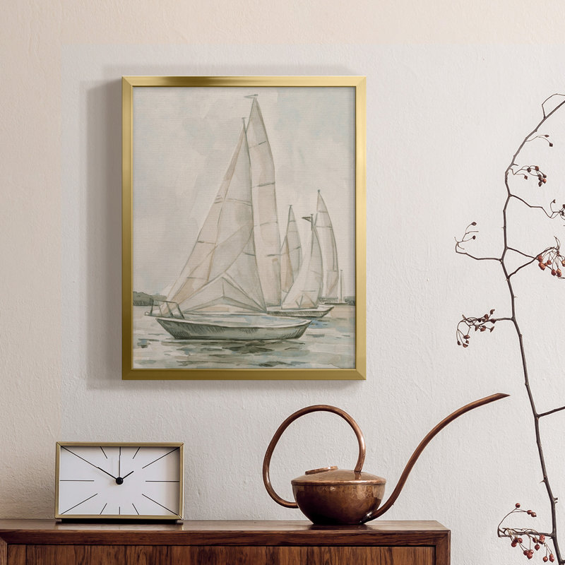" Sail Scribble II " Painting Print