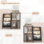 74cm H Media Shelves