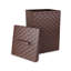 Vivaldi Woven Leather Laundry Hamper