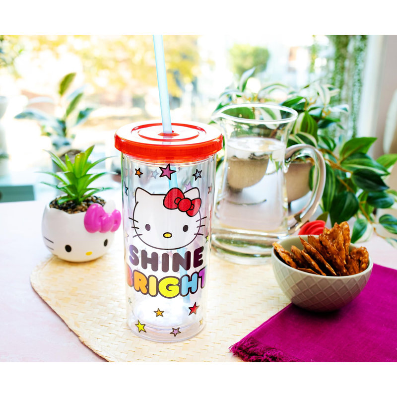 Silver Buffalo 18oz. Travel Tumbler