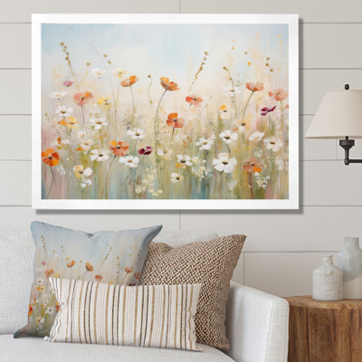 Art contemporain sur toile Meadow