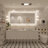 Molly Front & Back LED Anti-Fog Tempered Glass Wall Bathroom Vanity Mirror - UL Certified-111627176