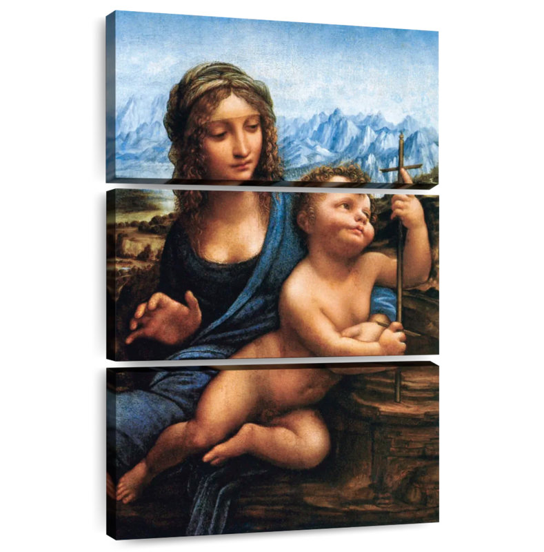 Adella la Madone de la Yarnwinder 1501, H 38 po x l 24 po