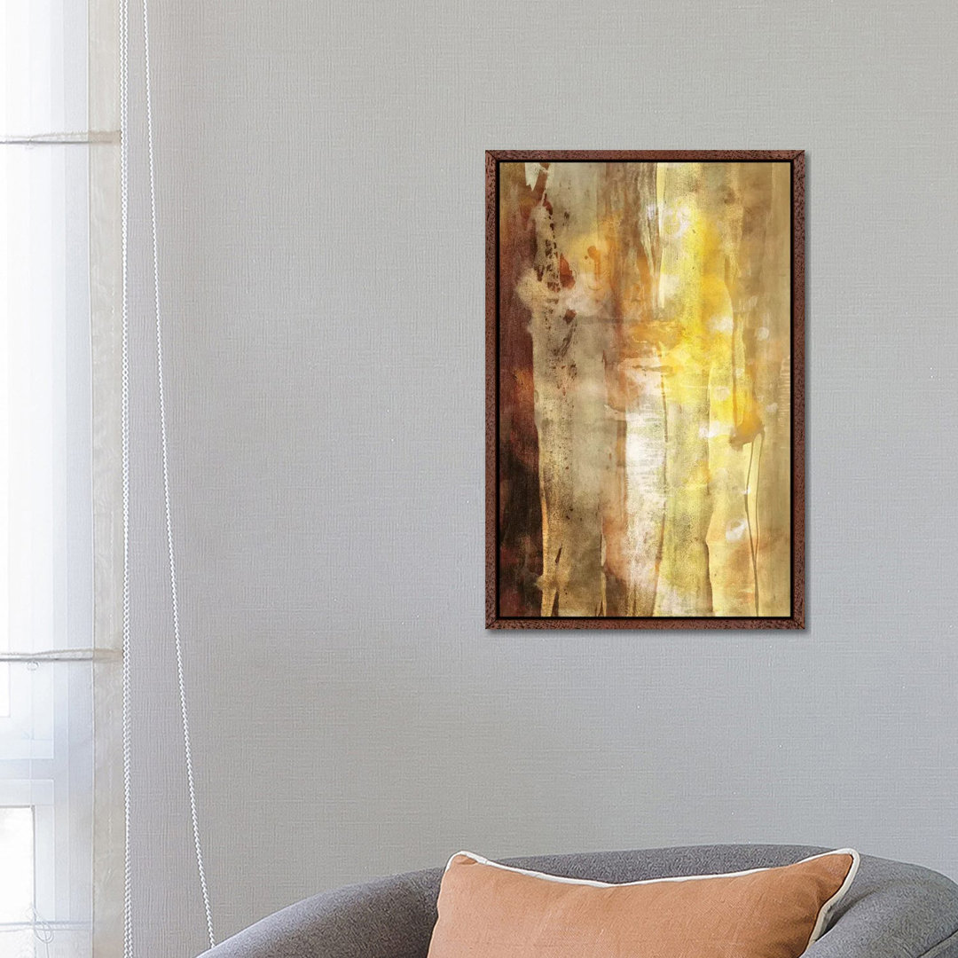 Golden Glow I von Sisa Jasper - Galerie-verpackte Leinwand Giclée auf Leinwand