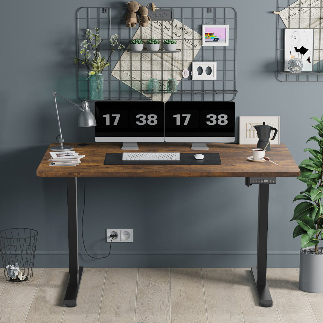 Dionysius 140CM x 70CM Electric Height Adjustable Standing Desk