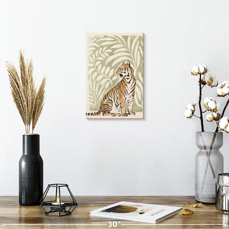 Brampt Jungle Cats II, 12" H x 8" W