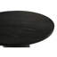 22 po Table de bout ronde en bois avec canapé et table d'appoint