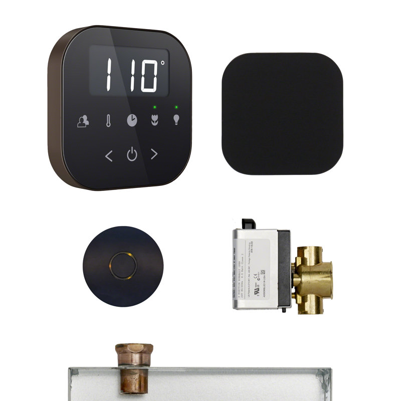 Ensemble de générateur de vapeur AirButler, Noir / bronze brossé