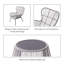 2 Seater Bistro Set with Cushions