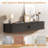 63" Floating TV Stand for TVs up to 75", Mid-Century Modern with Power Outlet, LED Lights-995440025-990340519