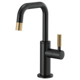 Litze® Beverage Faucet with Square Spout and Knurled Handle