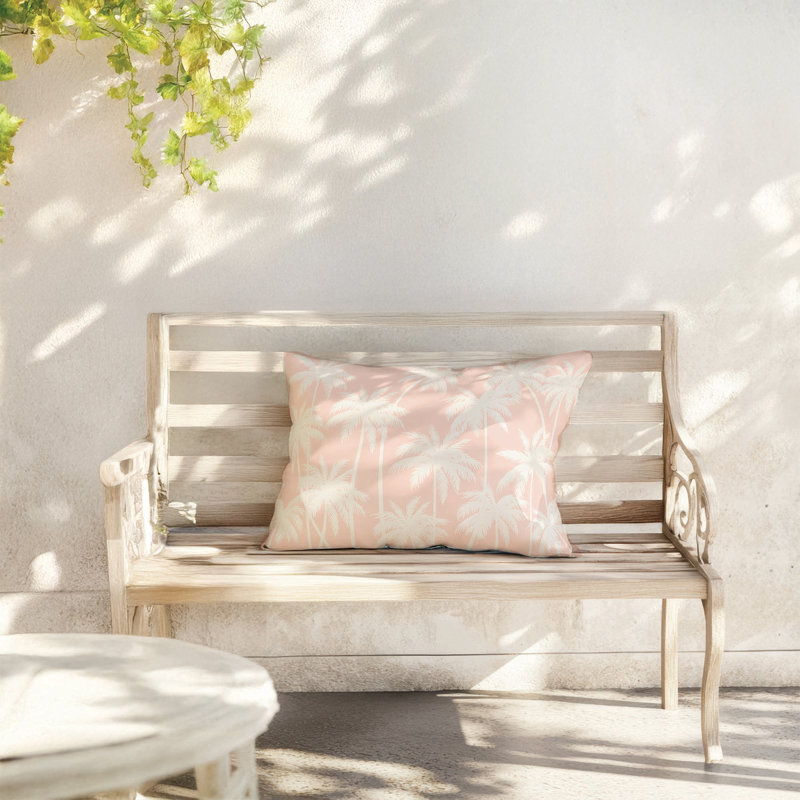 Coussin Palm, Rose