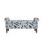 Banc de rangement avec accoudoirs roulés Wallen