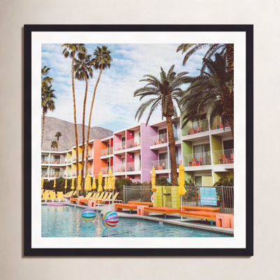 Tulle "Palm Springs Pool Day VII" Print