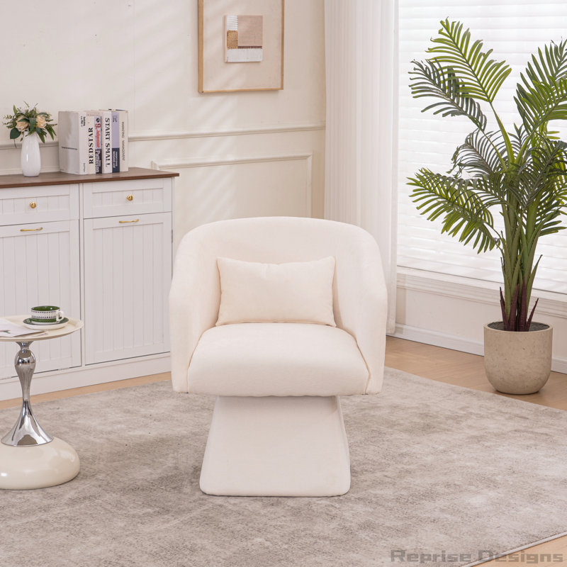 Chaise pivotante moderne, Beige